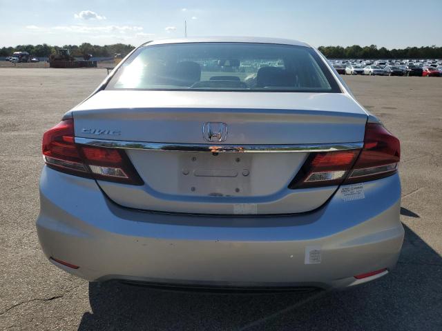 2HGFB2F59DH520316 - 2013 HONDA CIVIC LX SILVER photo 6