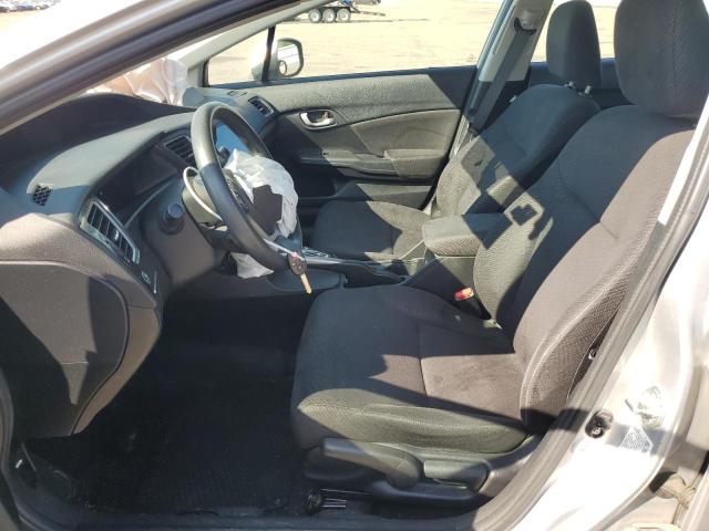 2HGFB2F59DH520316 - 2013 HONDA CIVIC LX SILVER photo 7
