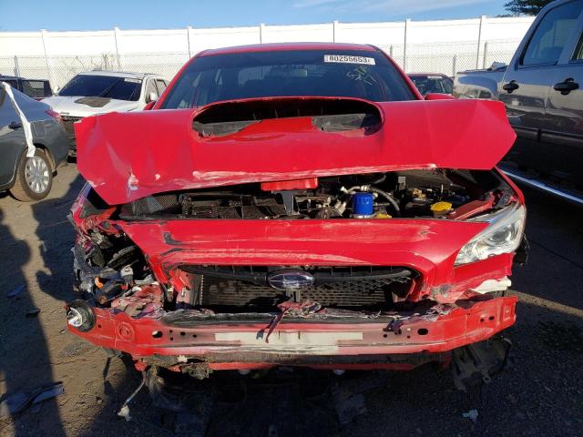 JF1VA1B61H9840490 - 2017 SUBARU WRX RED photo 5