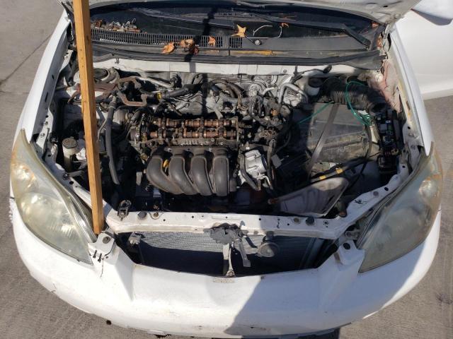 2T1KR32E17C663005 - 2007 TOYOTA COROLLA MA XR WHITE photo 11