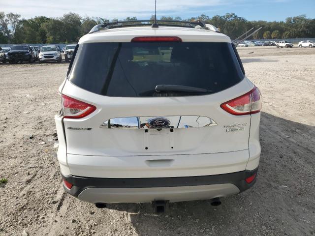 1FMCU0J93EUD22335 - 2014 FORD ESCAPE TITANIUM WHITE photo 6