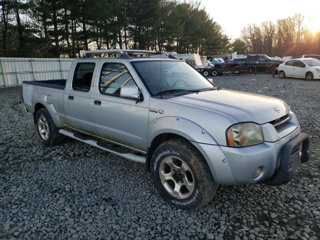 1N6MD29YX2C371787 - 2002 NISSAN FRONTIER CREW CAB SC SILVER photo 4
