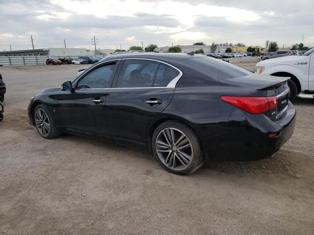 JN1BV7AR6EM708143 - 2014 INFINITI Q50 BASE BLACK photo 2