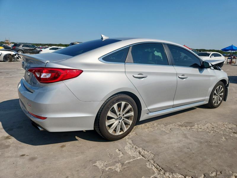 5NPE34AF5HH547562 - 2017 HYUNDAI SONATA SPORT 银色 照片 3