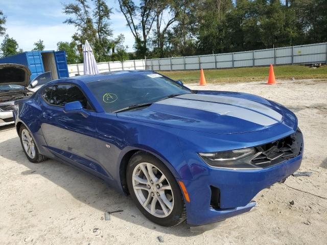 1G1FB1RX0K0138935 - 2019 CHEVROLET CAMARO LS BLUE photo 4