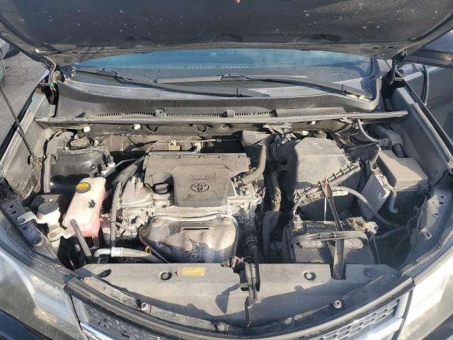 2T3ZFREV2EW111196 - 2014 TOYOTA RAV4 LE BLACK photo 12