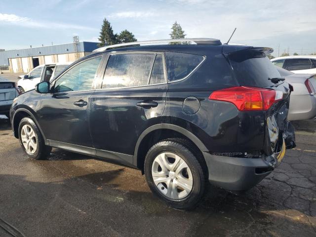 2T3ZFREV2EW111196 - 2014 TOYOTA RAV4 LE BLACK photo 2