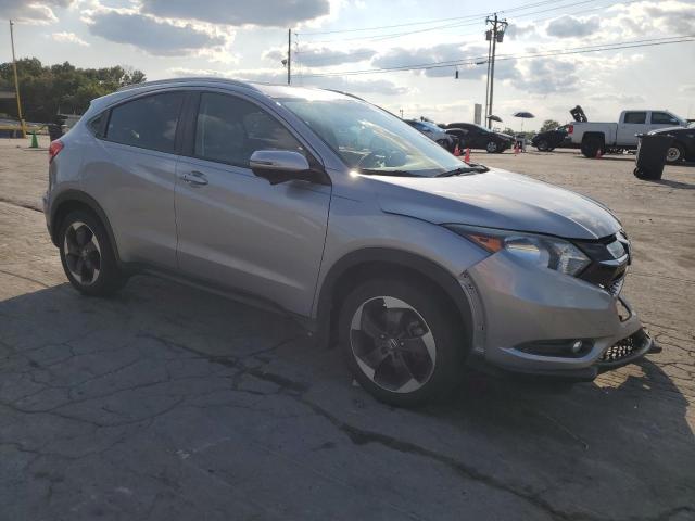 3CZRU5H74JM716399 - 2018 HONDA HR-V EXL SILVER photo 4