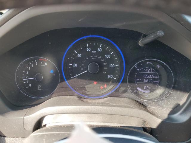 3CZRU5H74JM716399 - 2018 HONDA HR-V EXL SILVER photo 9