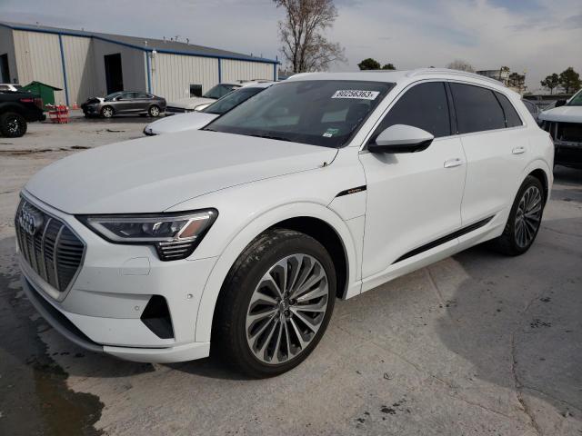 WA1VABGE7KB019307 - 2019 AUDI E-TRON PRESTIGE WHITE photo 1