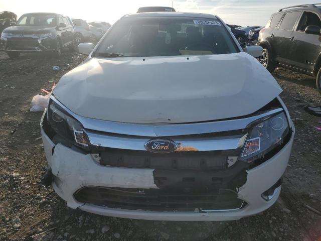 3FAHP0JA3CR211144 - 2012 FORD FUSION SEL WHITE photo 5