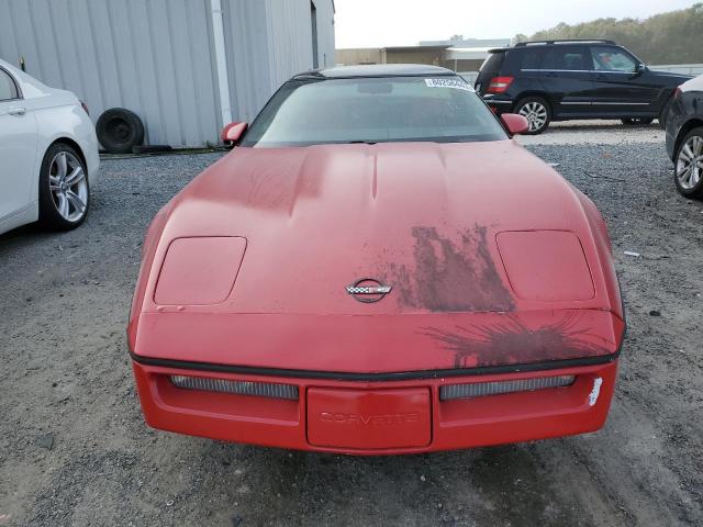 1G1YY0781G5105062 - 1986 CHEVROLET CORVETTE RED photo 5