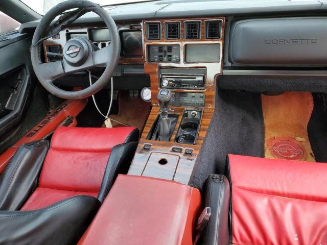 1G1YY0781G5105062 - 1986 CHEVROLET CORVETTE RED photo 8