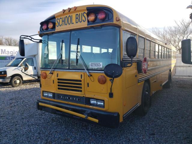 1BABKCKA48F254064 - 2008 BLUE BIRD SCHOOL BUS YELLOW photo 2