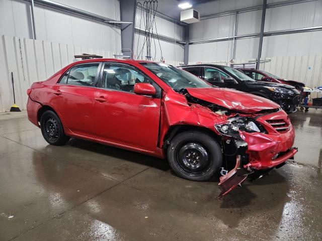 2T1BU4EE8DC077106 - 2013 TOYOTA COROLLA BASE Qırmızı foto 4