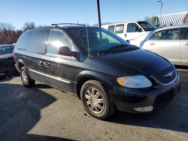 2C8GP64L74R507781 - 2004 CHRYSLER TOWN & COU LIMITED BLACK photo 4