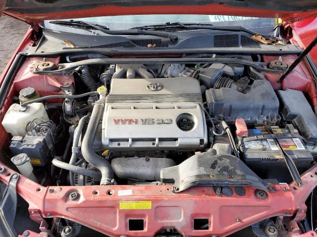 4T1FA38P94U032062 - 2004 TOYOTA CAMRY SOLA SE RED photo 11