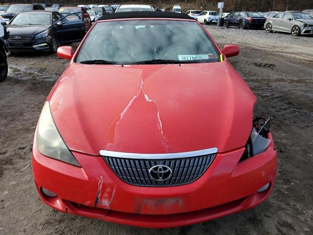 4T1FA38P94U032062 - 2004 TOYOTA CAMRY SOLA SE RED photo 5