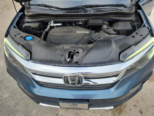 5FNYF5H59KB043657 - 2019 HONDA PILOT EXL ლურჯი ფოტო 12