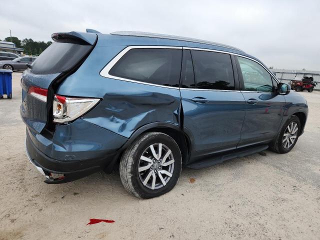 5FNYF5H59KB043657 - 2019 HONDA PILOT EXL ლურჯი ფოტო 3