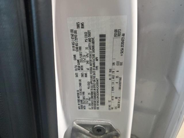 1FMCU9GD8HUC05547 - 2017 FORD ESCAPE SE WHITE photo 26