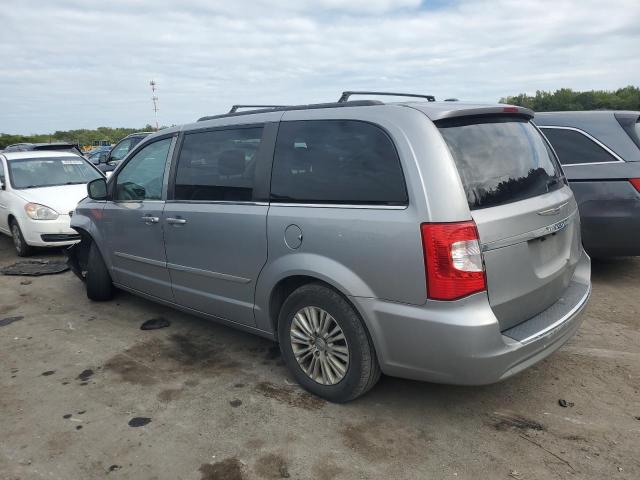 2C4RC1CG4FR741747 - 2015 CHRYSLER TOWN & COU TOURING L SILVER photo 2