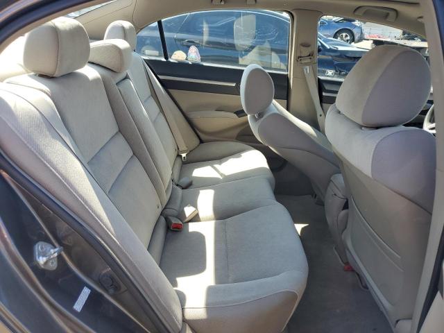 19XFA168X9E020366 - 2009 HONDA CIVIC EX Szary zdjęcie 10