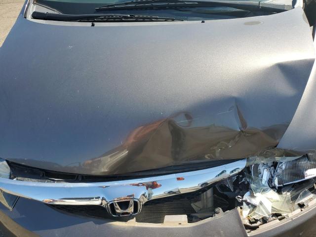 19XFA168X9E020366 - 2009 HONDA CIVIC EX Szary zdjęcie 11