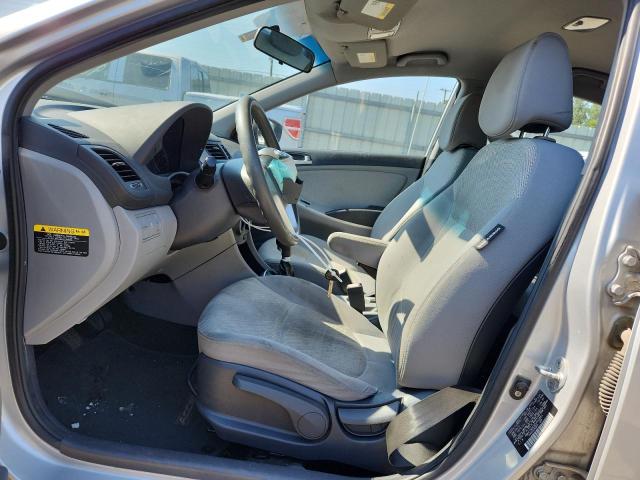 KMHCT4AE9CU042861 - 2012 HYUNDAI ACCENT GLS ვერცხლისფერი ფოტო 7