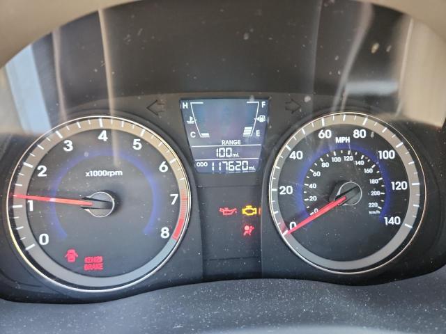 KMHCT4AE9CU042861 - 2012 HYUNDAI ACCENT GLS ვერცხლისფერი ფოტო 9