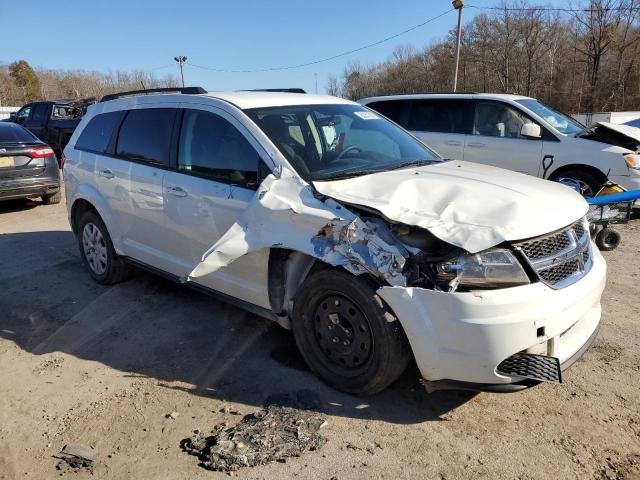 3C4PDCAB6HT709406 - 2017 DODGE JOURNEY SE WHITE photo 4