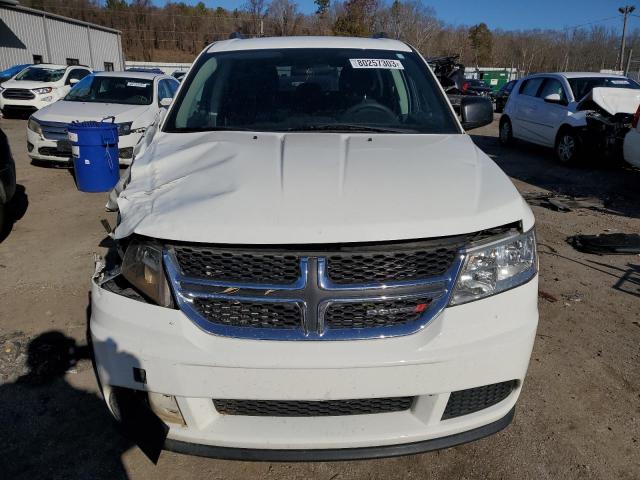 3C4PDCAB6HT709406 - 2017 DODGE JOURNEY SE WHITE photo 5