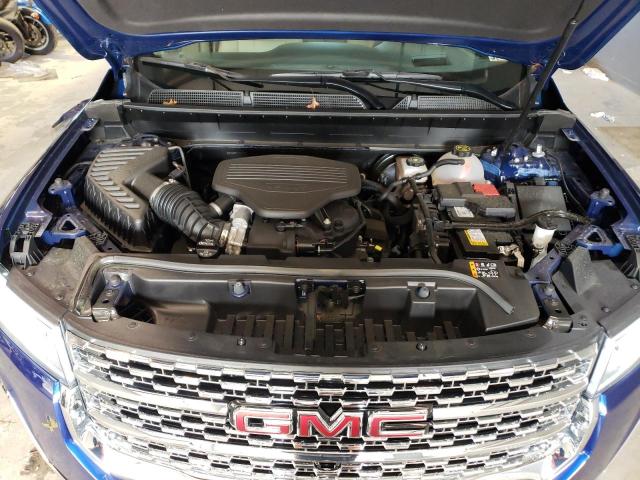 1GKKNPLS2PZ190958 - 2023 GMC ACADIA DENALI BLUE photo 12