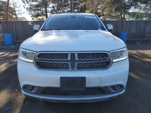 1C4RDJEG4GC371811 - 2016 DODGE DURANGO CITADEL WHITE photo 5