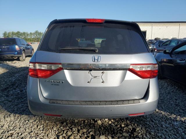 5FNRL5H68CB061817 - 2012 HONDA ODYSSEY EXL BLUE photo 6