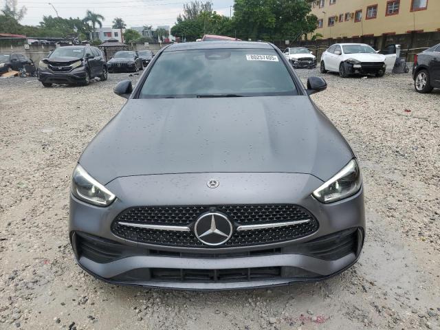 W1KAF4HB1NR058384 - 2022 MERCEDES-BENZ C 300 4MATIC GRAY photo 5