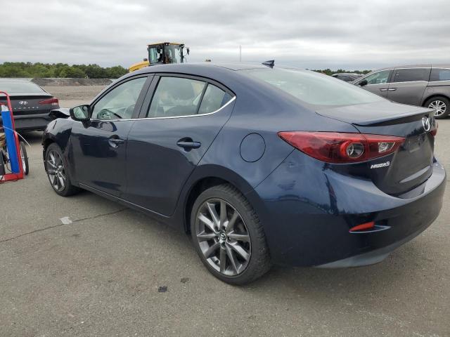 3MZBN1W39JM181449 - 2018 MAZDA 3 GRAND TOURING BLUE photo 2