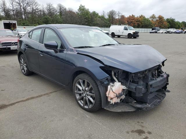 3MZBN1W39JM181449 - 2018 MAZDA 3 GRAND TOURING BLUE photo 4