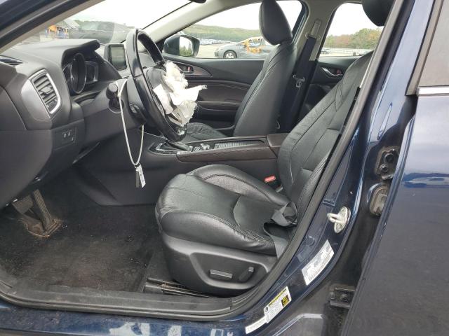 3MZBN1W39JM181449 - 2018 MAZDA 3 GRAND TOURING BLUE photo 7