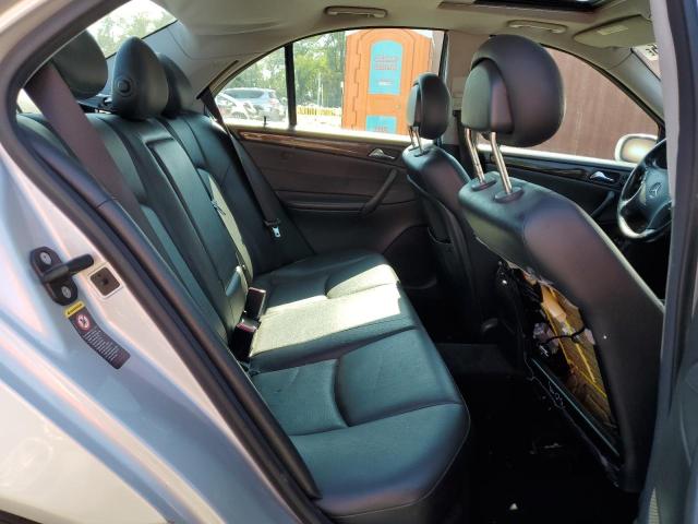 WDBRF61J82F183288 - 2002 MERCEDES-BENZ C 240 SILVER photo 10