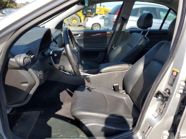 WDBRF61J82F183288 - 2002 MERCEDES-BENZ C 240 SILVER photo 7
