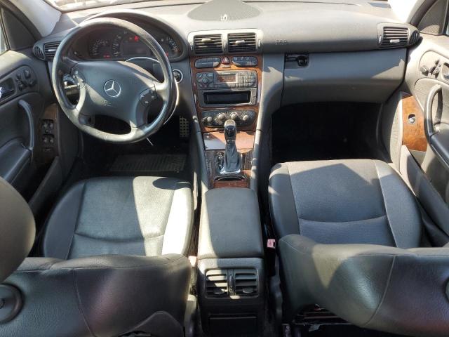 WDBRF61J82F183288 - 2002 MERCEDES-BENZ C 240 SILVER photo 8