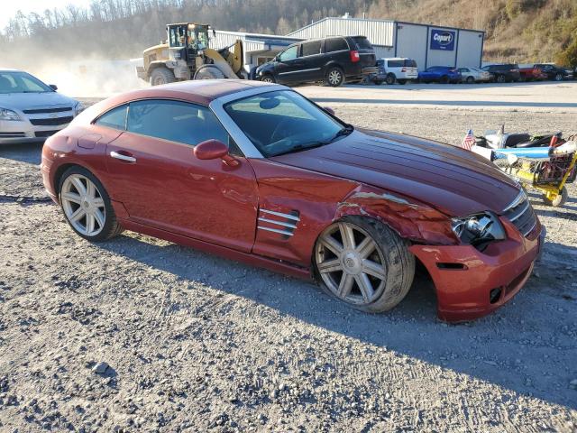 1C3AN69L34X019956 - 2004 CHRYSLER CROSSFIRE LIMITED MAROON photo 4