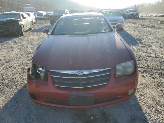 1C3AN69L34X019956 - 2004 CHRYSLER CROSSFIRE LIMITED MAROON photo 5