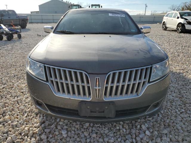 3LNDL2L38CR818425 - 2012 LINCOLN MKZ HYBRID GRAY photo 5