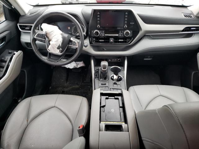 5TDGZRBH5NS579860 - 2022 TOYOTA HIGHLANDER XLE WHITE photo 8