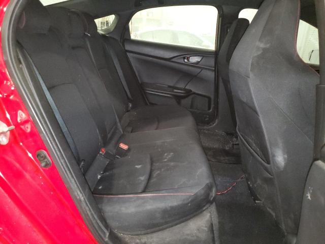 2HGFC1E50JH703611 - 2018 HONDA CIVIC SI RED photo 10
