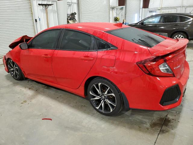 2HGFC1E50JH703611 - 2018 HONDA CIVIC SI RED photo 2