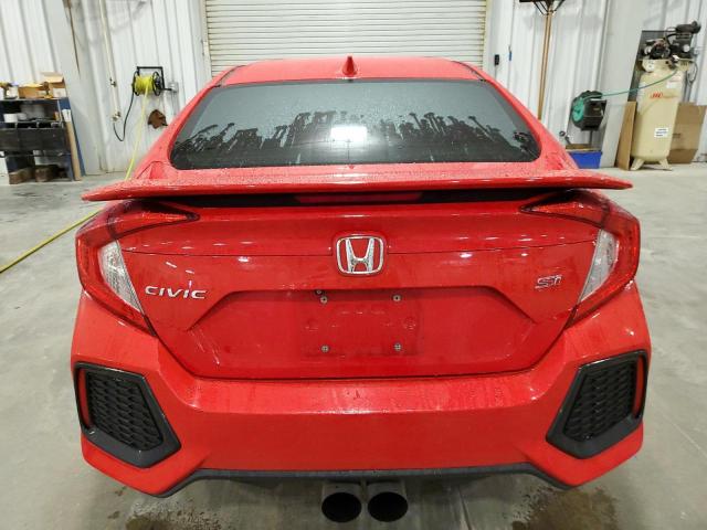 2HGFC1E50JH703611 - 2018 HONDA CIVIC SI RED photo 6