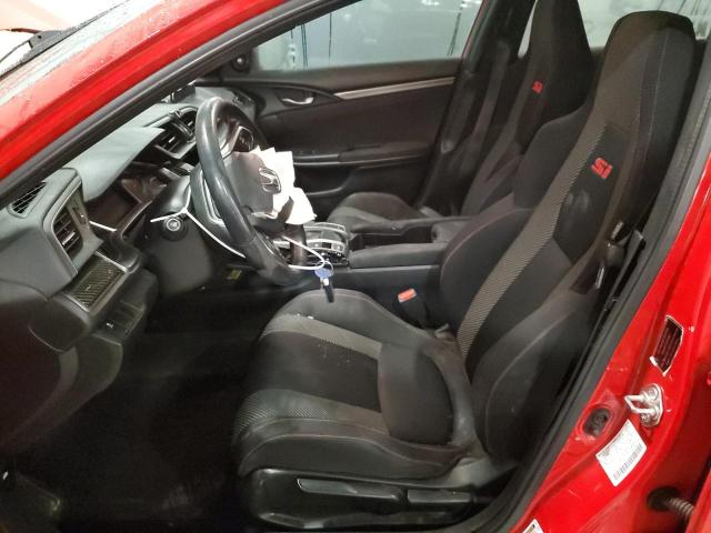 2HGFC1E50JH703611 - 2018 HONDA CIVIC SI RED photo 7